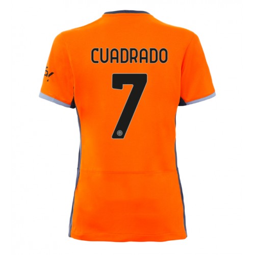 Dámy Fotbalový dres Inter Milan Juan Cuadrado #7 2023-24 Třetí Krátký Rukáv